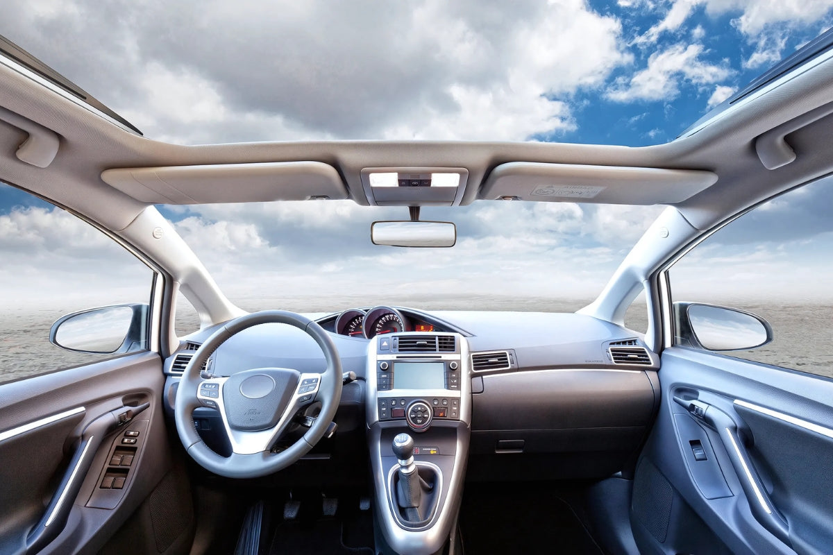 intérieur de voiture propre - habitacle zen et harmonieux