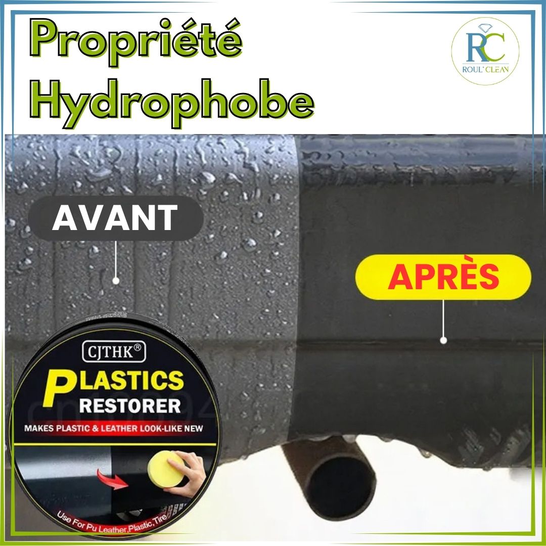 effet avant après sur parechoc arrière humide
