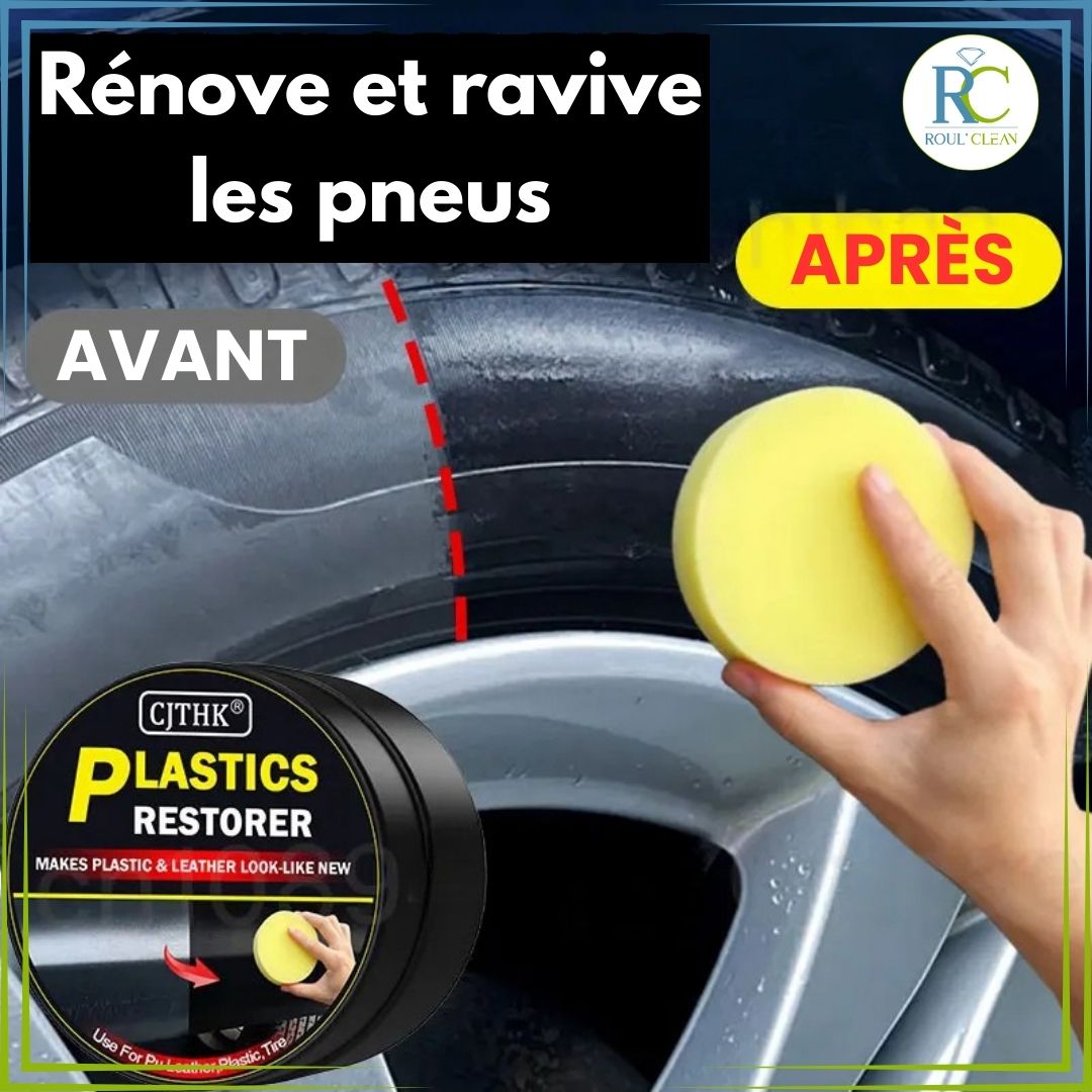 effet avant après sur une roue de voiture