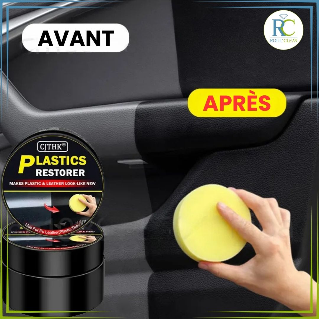 effet avant après sur plastique intérieur porte