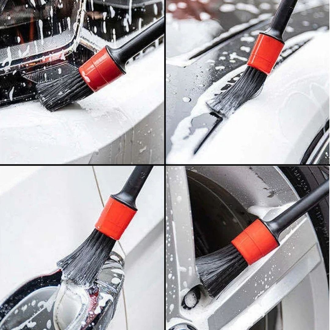 Mise en action des brosses de detailing