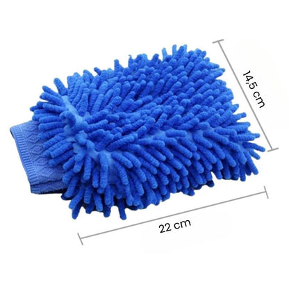 Présentation du gant microfibres
